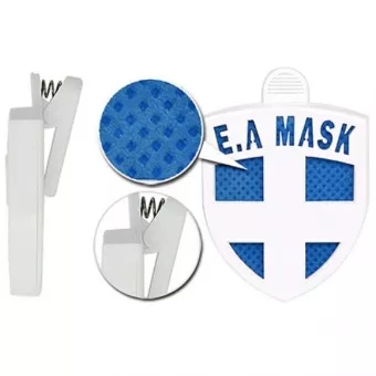 Значок защитный Ecom Air Mask Blue (синий)