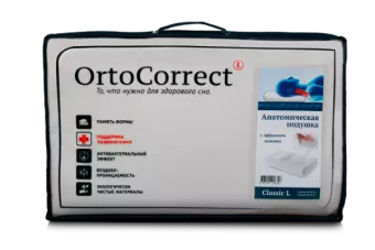 Анатомическая подушка OrtoCorrect Classic L