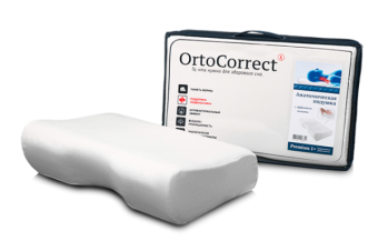 Ортопедическая подушка OrtoCorrect Premium I Plus